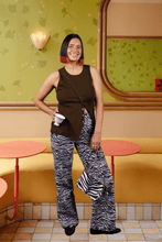 Load image into Gallery viewer, Malibu Asymmetric Press Stud Tank | Espresso