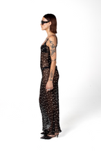 Load image into Gallery viewer, Serenity Maxi Dress | Black Daisy Print