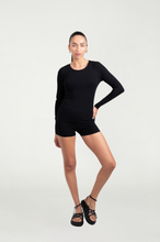 Load image into Gallery viewer, Montana Bamboo Long Sleeve | Black