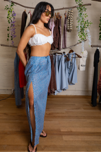 Load image into Gallery viewer, Mara Skirt | Shimmer Forgetmenot