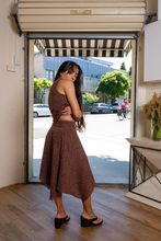 Load image into Gallery viewer, Harper Skirt | Cocoa Dots