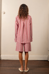 Mila Shirt | Pink Stripe