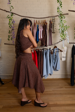 Load image into Gallery viewer, Harper Skirt | Cocoa Dots