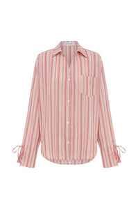 Mila Shirt | Pink Stripe