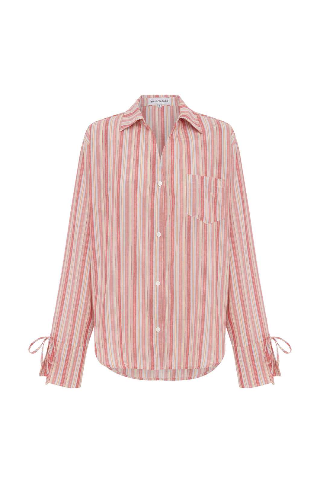 Mila Shirt | Pink Stripe