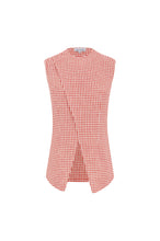 Load image into Gallery viewer, Sienna Wrap Top | Red Gingham