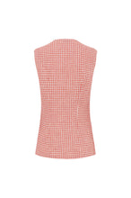 Load image into Gallery viewer, Sienna Wrap Top | Red Gingham