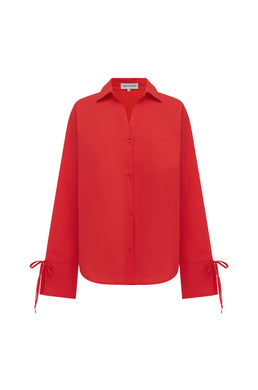 Mila Shirt | Scarlet