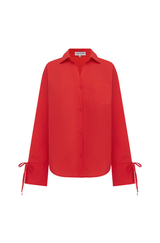 Mila Shirt | Scarlet