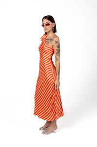 Paradise Maxi Dress | Chilli Stripe