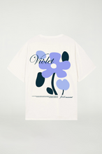 Load image into Gallery viewer, Violet Print T-Shirt | Oversize Fit